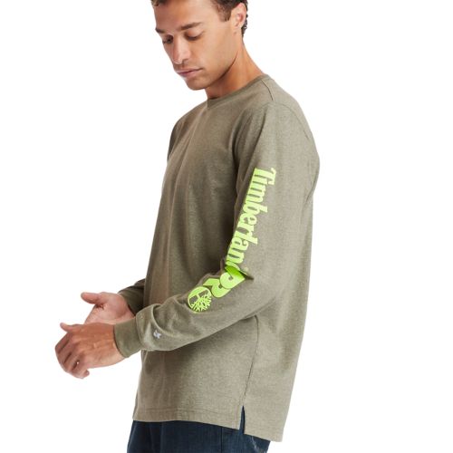 Timberland Men's Timberland PRO® Base Plate Long-Sleeve Wicking T-Shirt