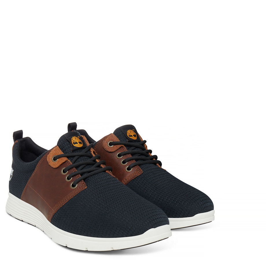 Timberland Men's Killington Leather/Fabric Trainer Brown Wheat Tbl Forty