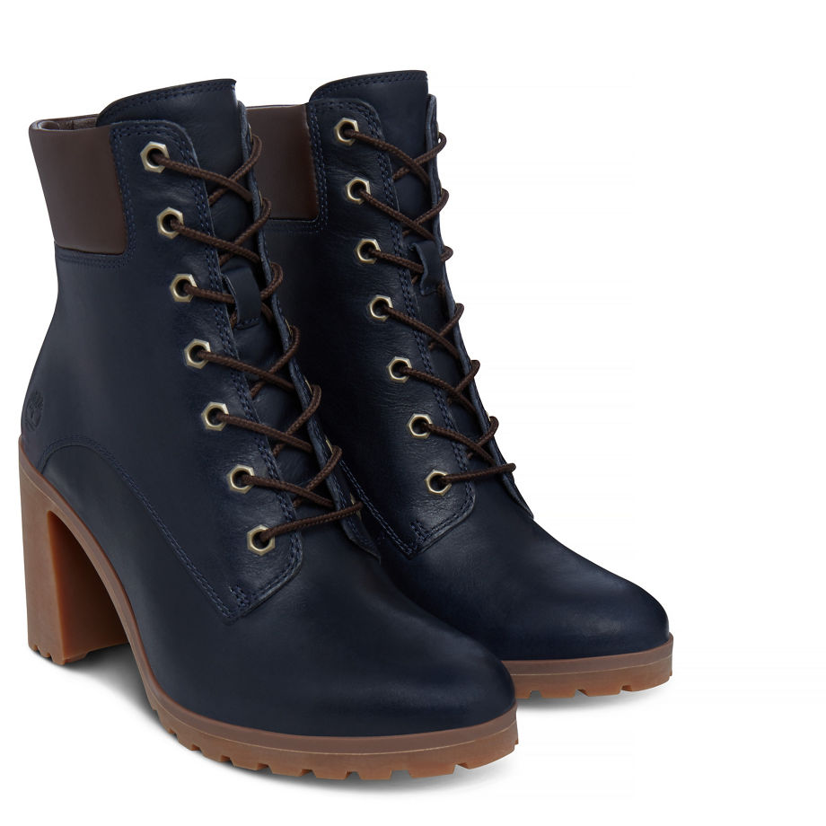 Timberland Women's Allington 6-Inch Boot Navy Black Iris Forty
