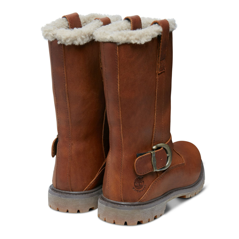 Timberland Women's Nellie Boot Dark Brown Tobacco Forty