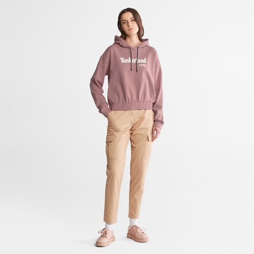 Timberland Women's Relaxed-Fit Logo Hoodie