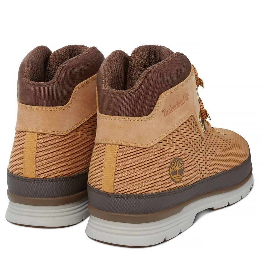 Timberland Men's Euro Hiker Spacer Boot Yellow Wheat
