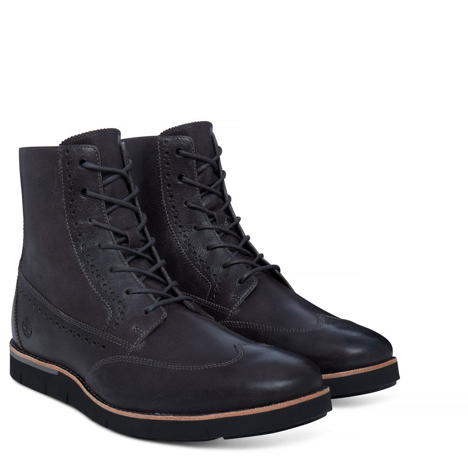 Timberland Men's Preston Hills 6-inch Boot Slate Grey Forged Iron Dusk