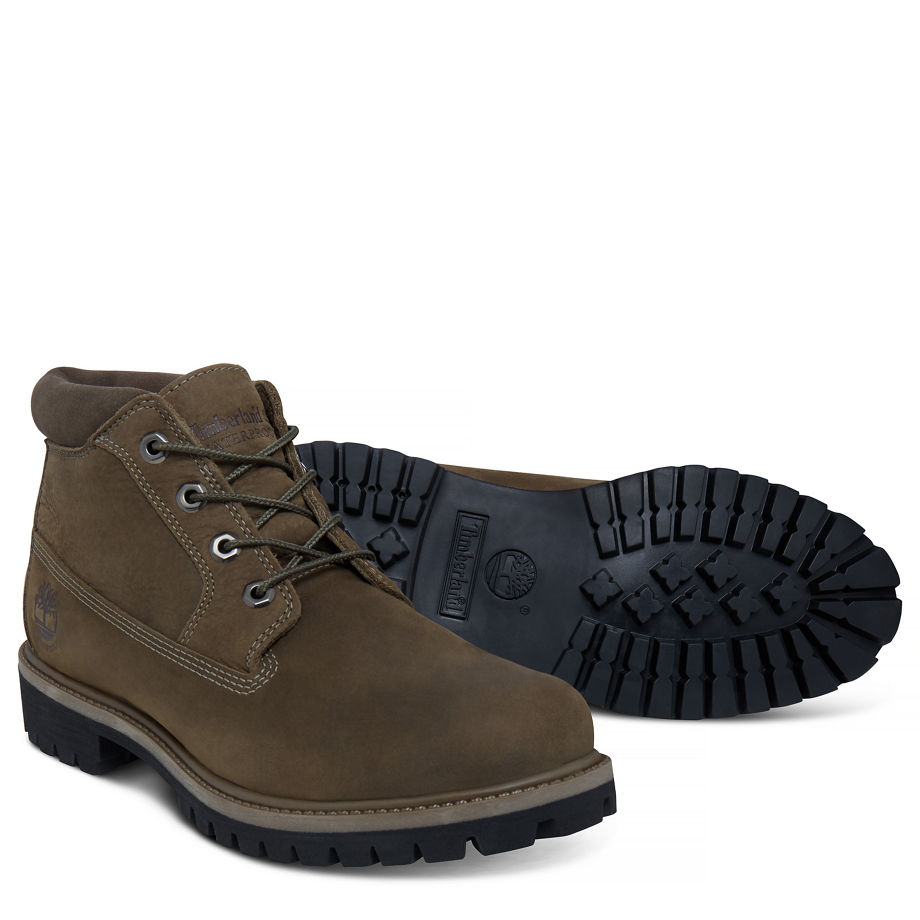 Timberland Men's Chukka Olive Canteen Vecchio