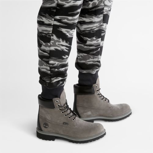 Timberland Men's White Tiger Camo Sweatpants