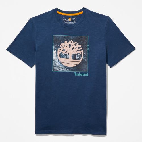 Timberland Men's Logo Slub T-Shirt