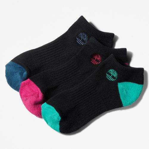 Timberland Women's 3-Pack Sagamore Beach No-Show Socks