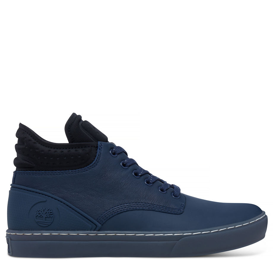 Timberland Men's Adventure 2.0 Cupsole Rubberised Chukka Navy Black Iris Rubberized