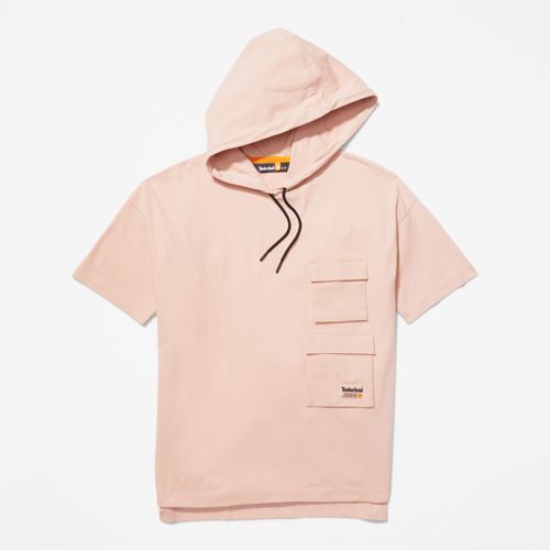 Timberland Women's Progressive Utility Pocket Hoodie T-Shirt