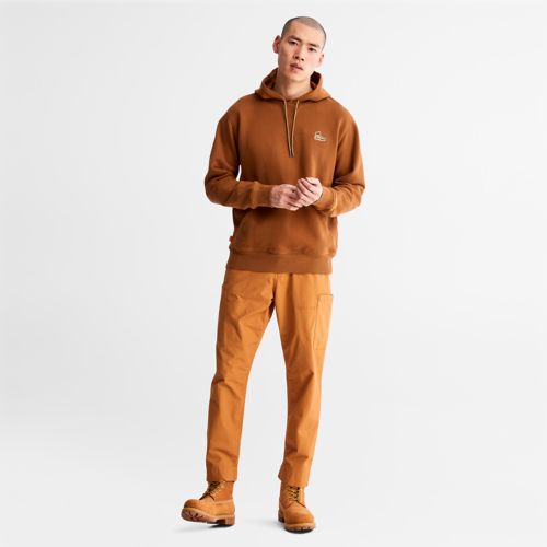 Timberland Men's Boot-Logo Hoodie Sweatshirt