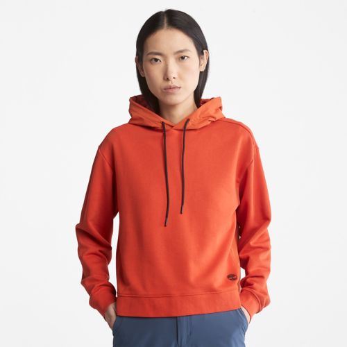 Timberland Women's Mixed-Media Hoodie Sweatshirt