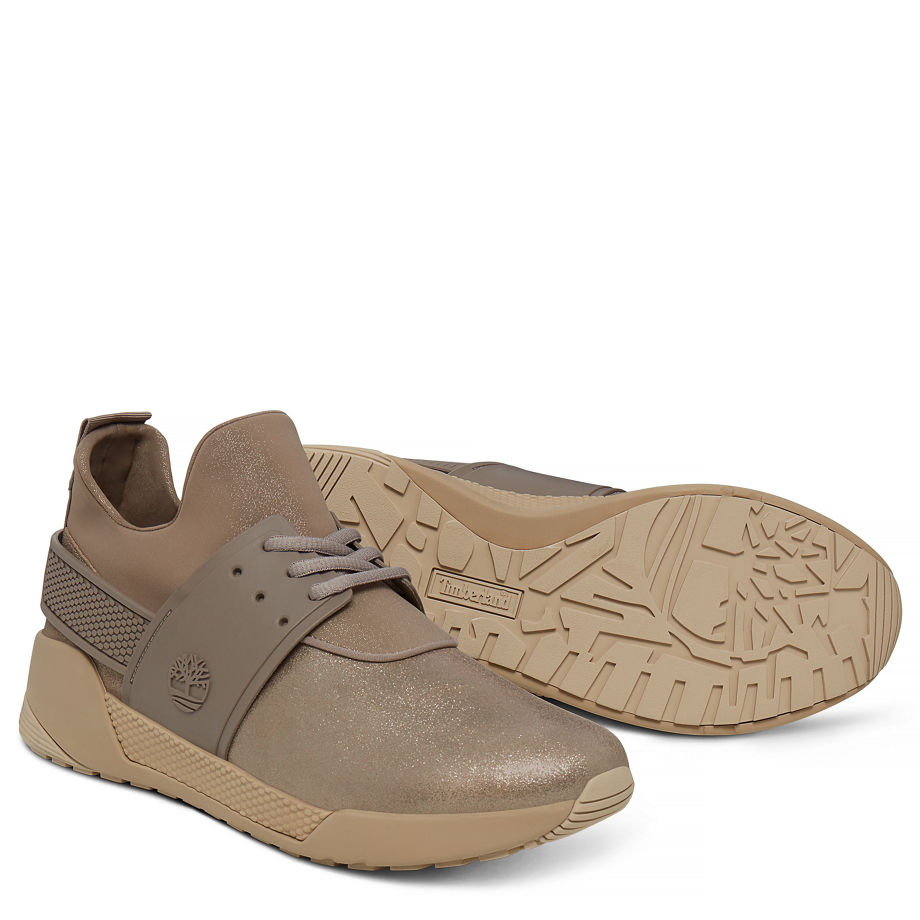 Timberland Women's Kiri Up Sneaker Gold Gold