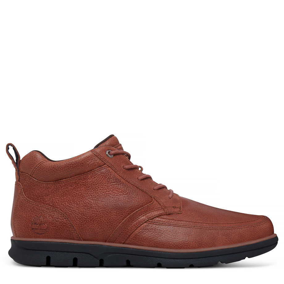 Timberland Men's Bradstreet Moc Toe Chukka Cognac Cognac Woodlands