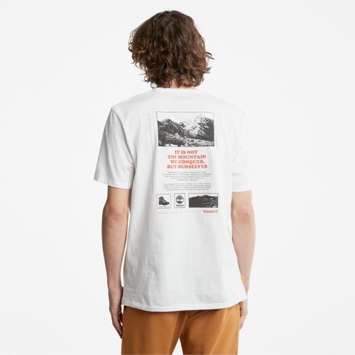 Timberland Men's Outdoor Heritage Graphic Boot-Logo T-Shirt