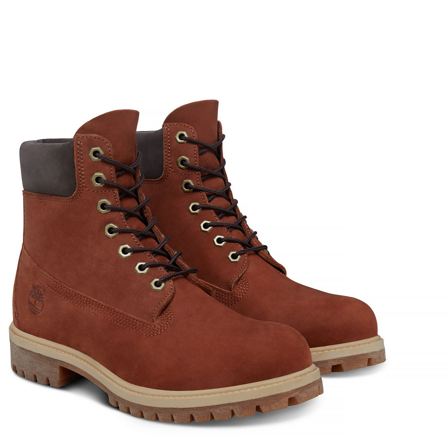 Timberland Men's Timberland® Icon 6-Inch Boot Rust Brown Cognac Waterbuck