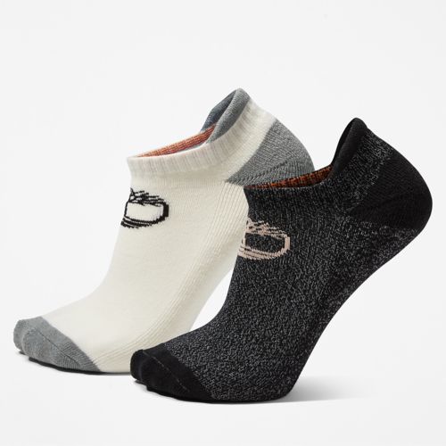 Timberland Mens 2-Pack Trail Half-Cushioned No-Show Socks