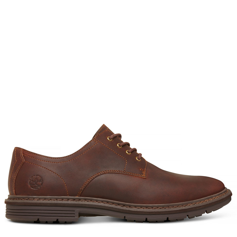 Timberland Men's Naples Trail Oxford Vintage Brown Potting Soil Tbl Forty