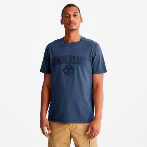 Timberland Men's Outdoor Heritage EK+ Recycled-Cotton Graphic T-Shirt