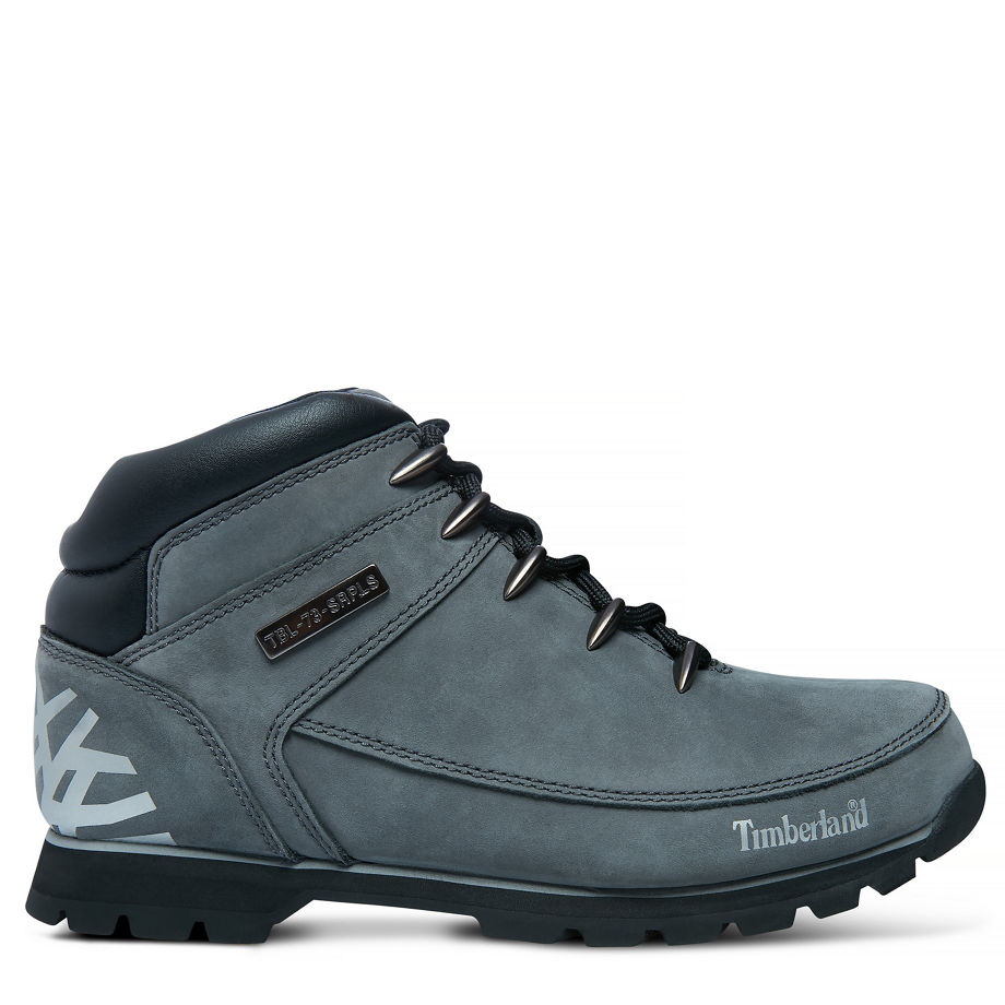 Timberland Men's Euro Sprint Hiker Grey Grey Reflective
