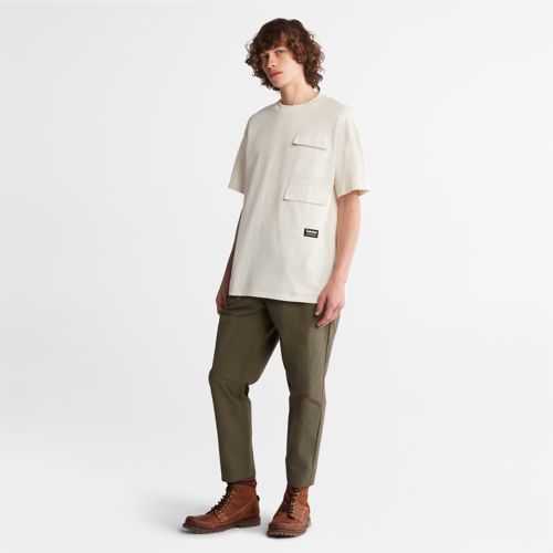 Timberland Men's Progressive Utility Multi-Pocket Heavyweight T-Shirt