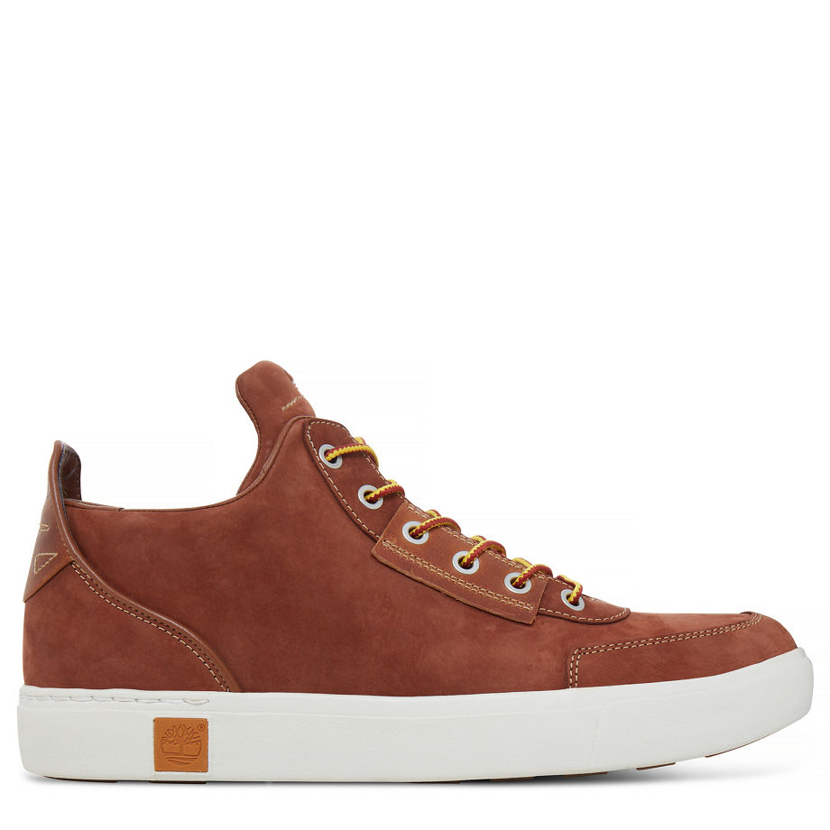 Timberland Men's Amherst High Top Chukka Vintage Brown Sahara Brando Full Grain