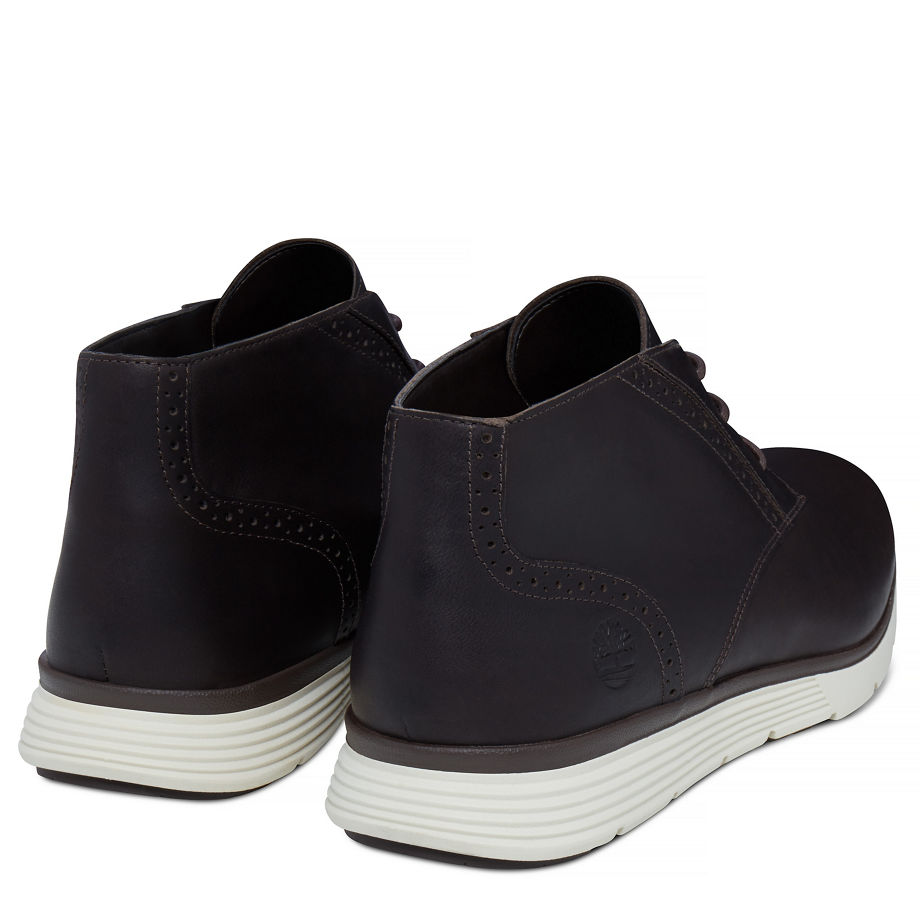 Timberland Men's Franklin Park Brogue Chukka Dark Brown Mulch Mincio