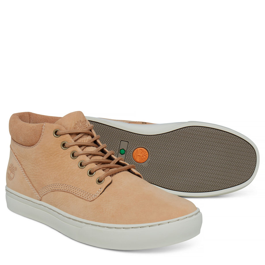 Timberland Men's Adventure 2.0 Cupsole Chukka Beige Doe Barefoot Buffed