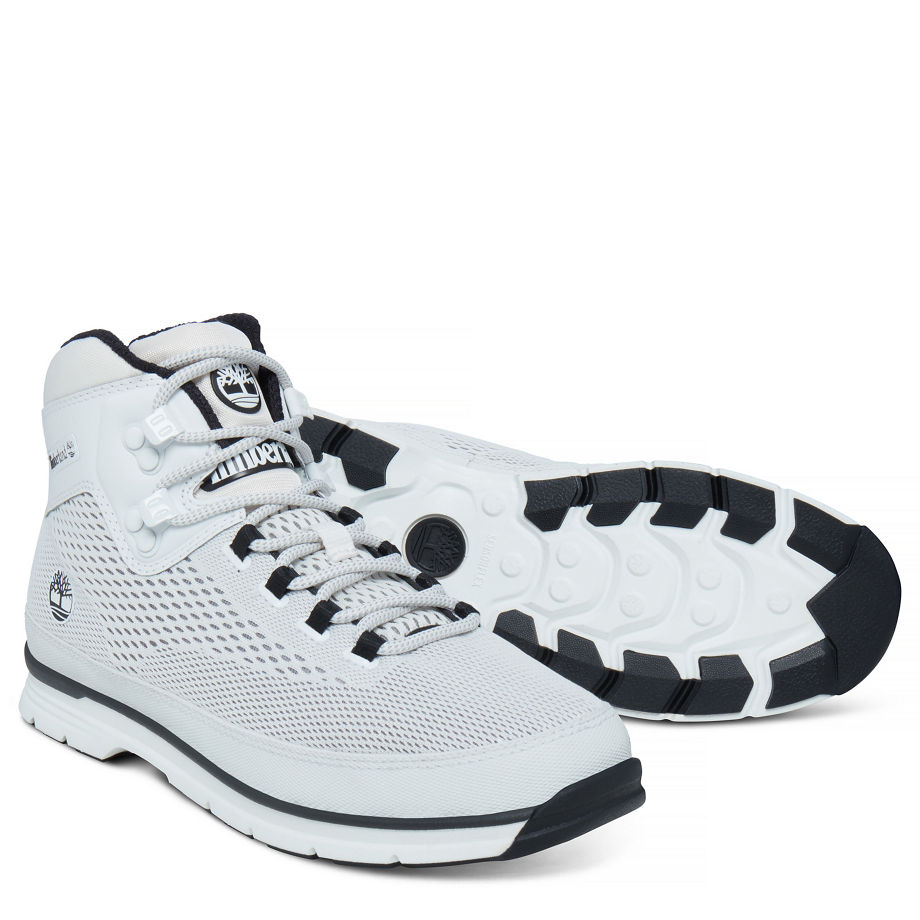 Timberland Men's Euro Hiker Spacer Boot White White