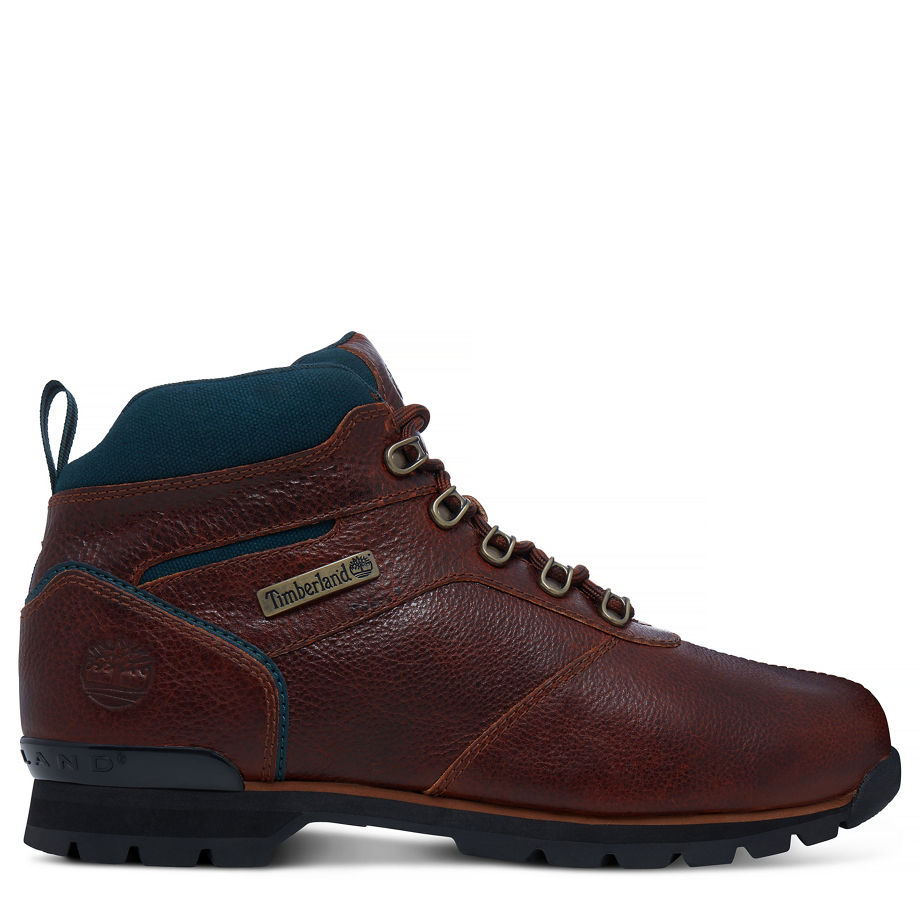 Timberland Men's Splitrock 2 Hiker Dark Brown Brown/Green