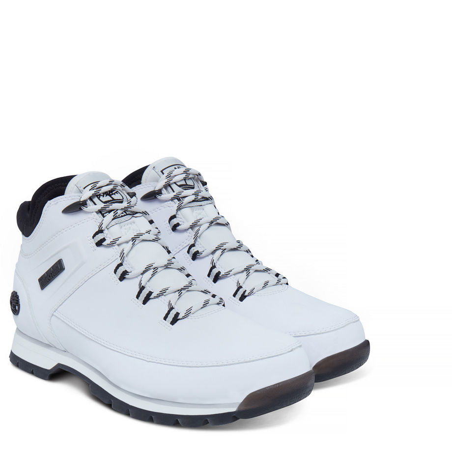 Timberland Men's Euro Sprint Sport Boot White White