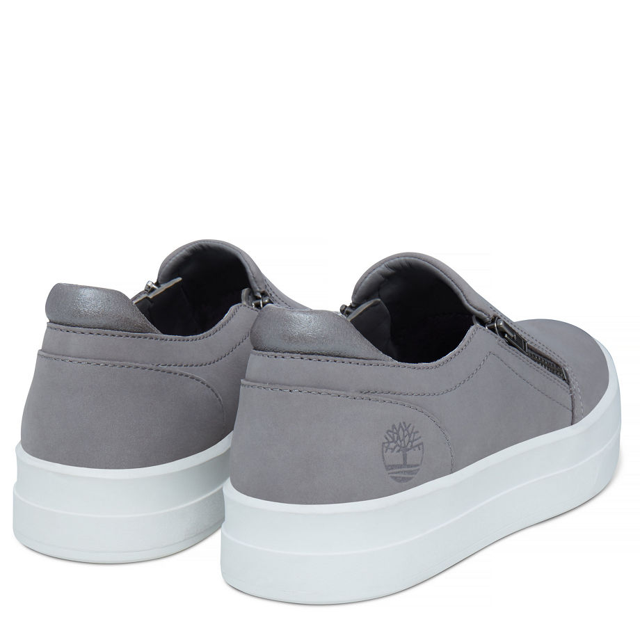 Timberland Women's Mayliss Slip On Oxford Steeple Grey Steeple Grey Nubuck