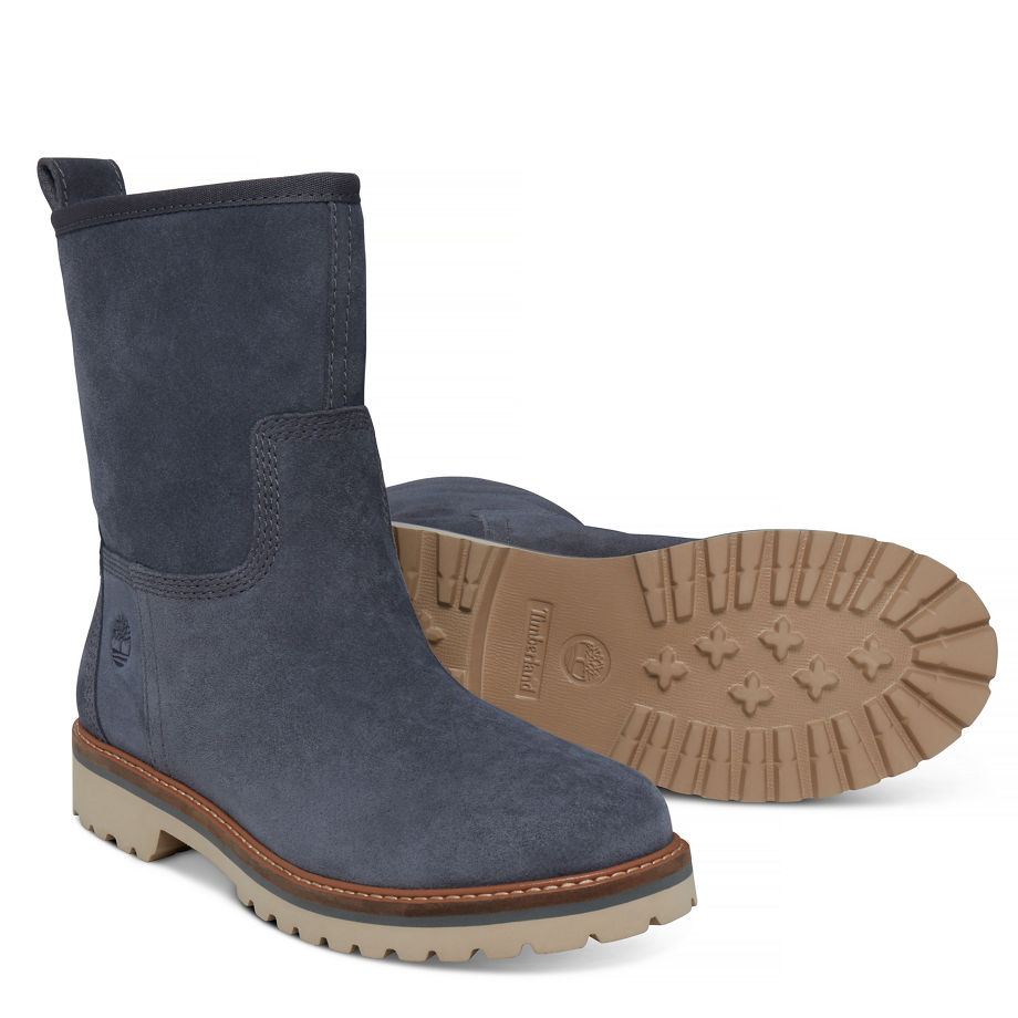 Timberland Women's Chamonix Valley Winter Boot Grey Dark Grey Suede