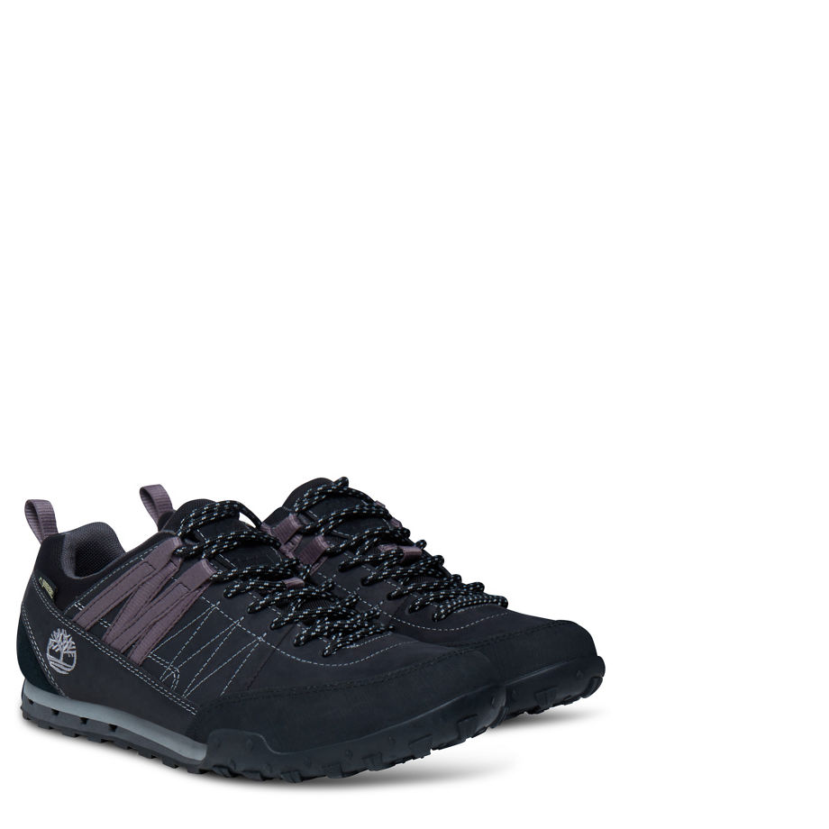 Timberland Men's Greeley GORE-TEX® Low Black Black Connection Full Grain