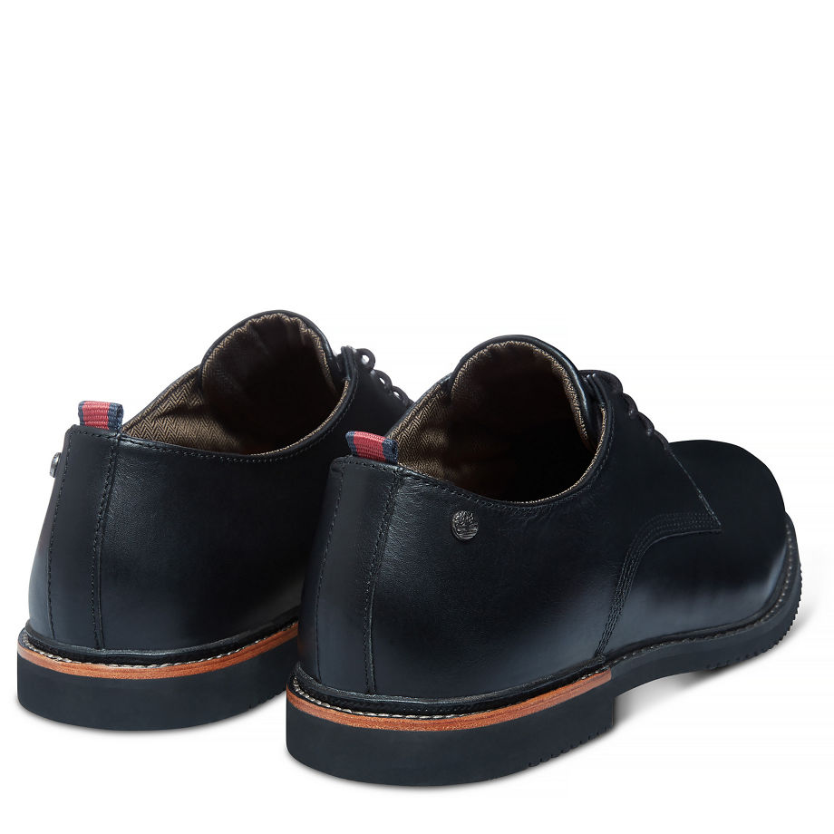 Timberland Men's Brook Park Oxford Black Black Smooth