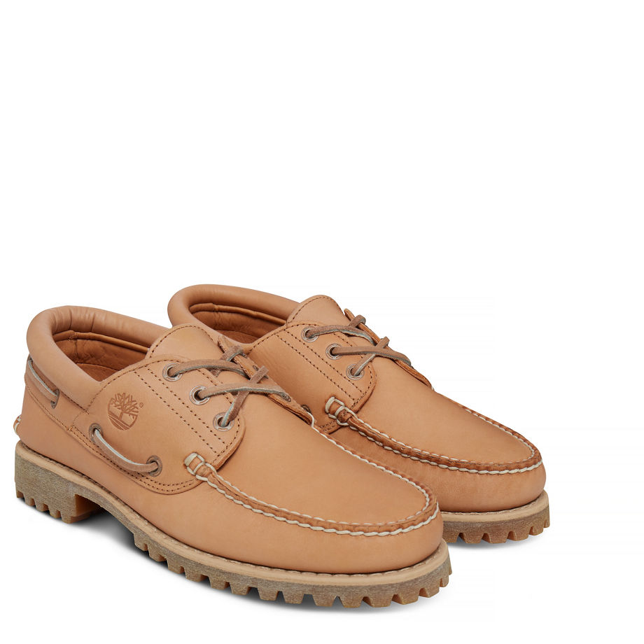 Timberland Men's Timberland® 3-Eye Classic Lug Natural Natural Horween Latigo
