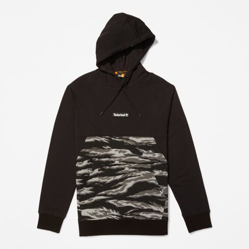 Timberland Men's White Tiger Camo-Print Hoodie