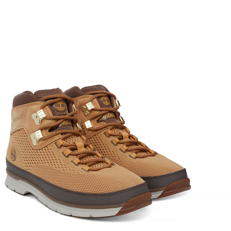 Timberland Men's Euro Hiker Spacer Boot Yellow Wheat