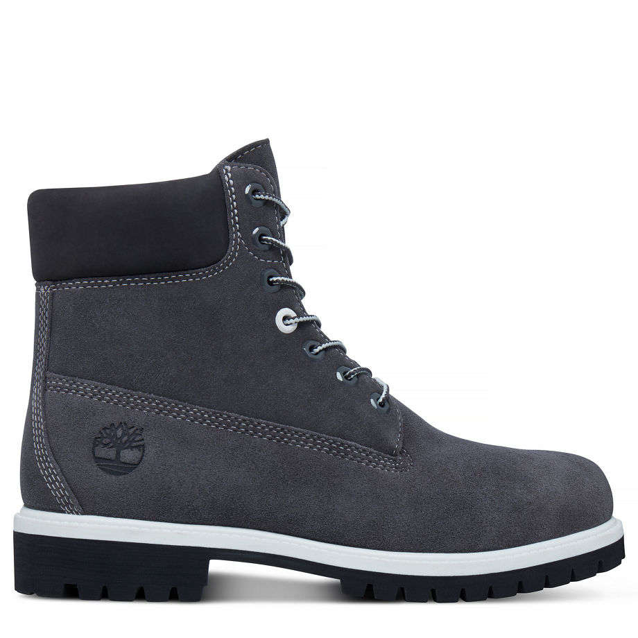 Timberland Men's Timberland® Icon Suede 6-inch Boot Grey Forged Iron Hammer Ii