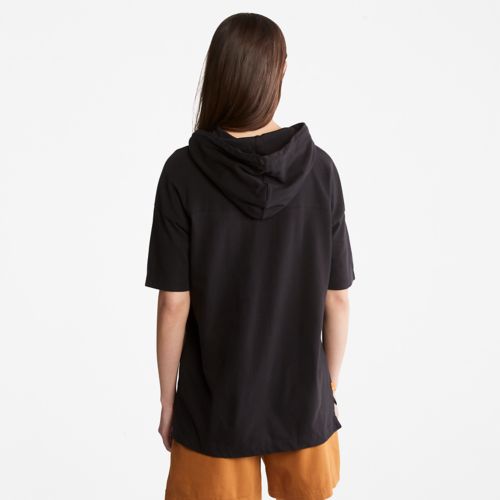 Timberland Women's Progressive Utility Pocket Hoodie T-Shirt