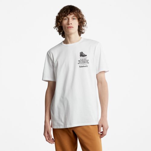 Timberland Men's Outdoor Heritage Graphic Boot-Logo T-Shirt