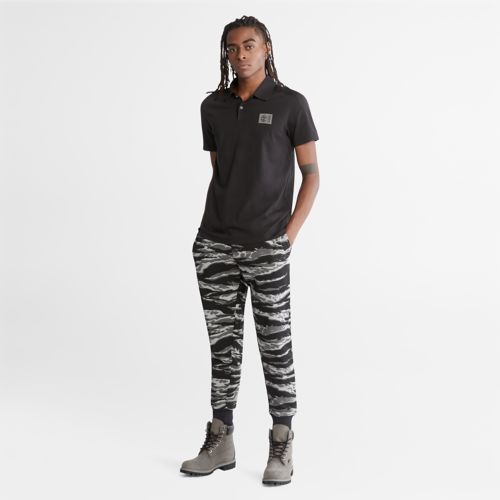 Timberland Men's White Tiger Camo Sweatpants