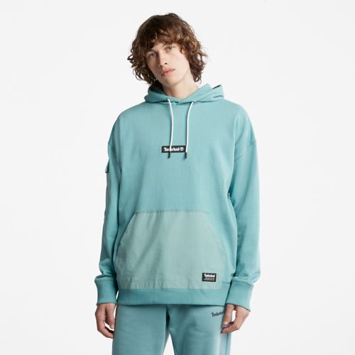 Timberland Men's Progressive Utility Mixed-Media Hoodie