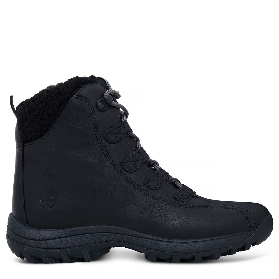 Timberland Women's Canard Resort Waterproof Winter Boots Black Black Tbl Forty Full Grain