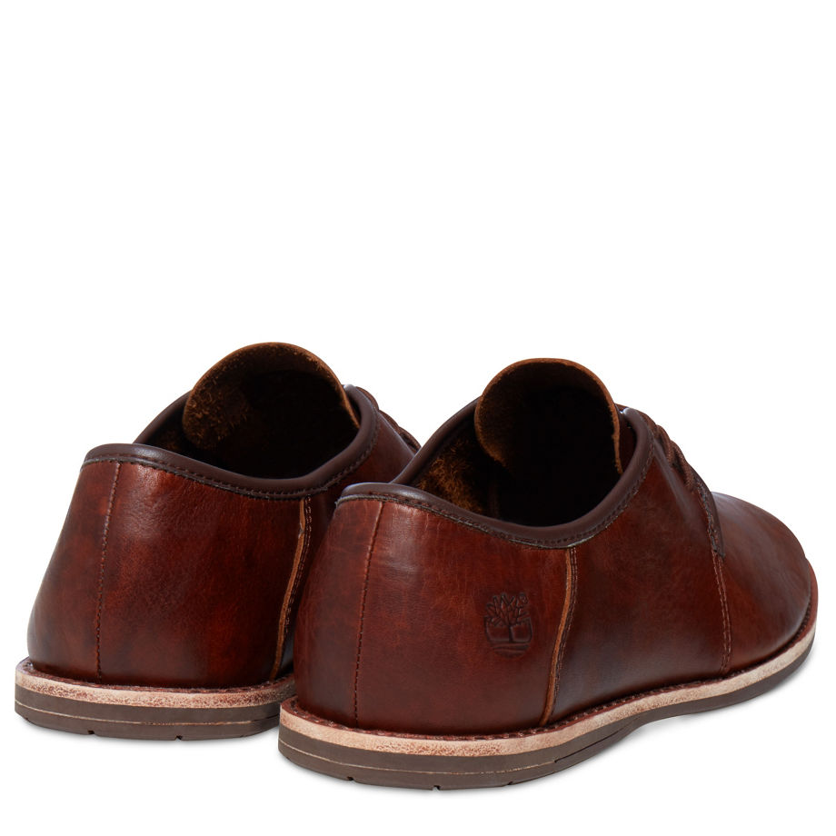 Timberland Men's Revenia Leather Oxford Light Brown Dark Sudan Brown Mars Fg