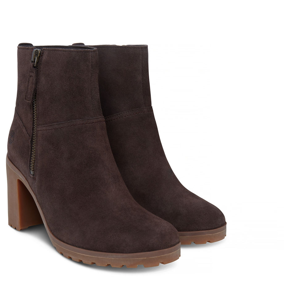 Timberland Women's Allington Chelsea Chocolate Dark Chocolate Suede