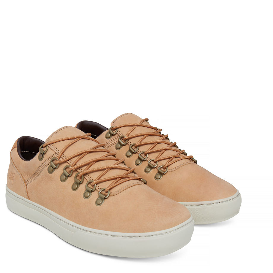 Timberland Men's Adventure 2.0 Alpine Oxford Beige Nubuck Doe Barefoot Buffed
