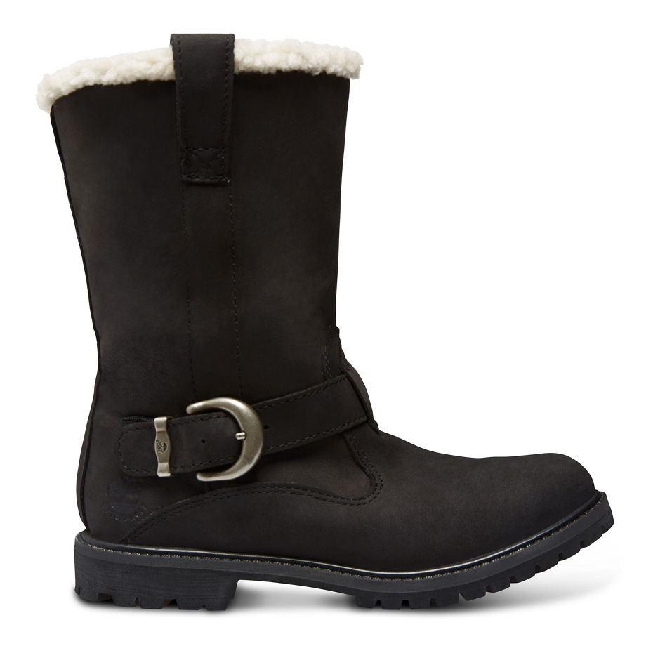 Timberland Women's Nellie Boot Black Black Nubuck