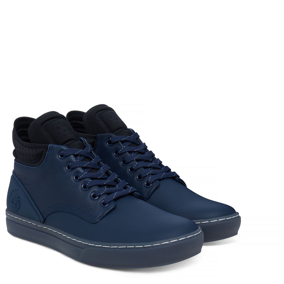 Timberland Men's Adventure 2.0 Cupsole Rubberised Chukka Navy Black Iris Rubberized