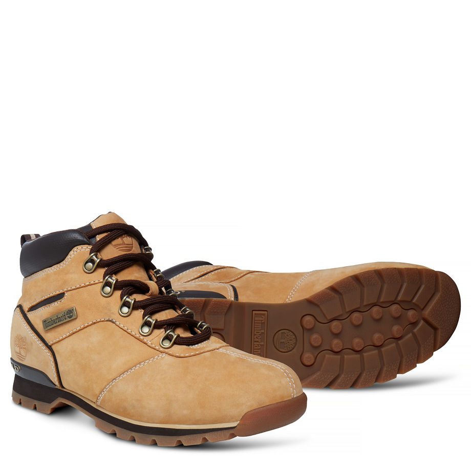 Timberland Men's Splitrock 2 Yellow Wheat Nubuck