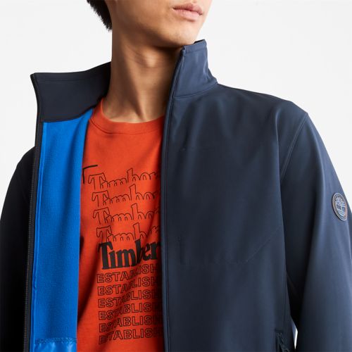 Timberland Men's Mount Waumbeck Fleece-Lined Softshell Jacket